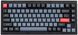 Keychron Клавиатура механическая V1 84Key, Gateron G PRO Red, USB-A, Hot-Swap, QMK, EN/UKR, RGB, Frosted Black