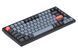 Keychron Клавиатура механическая V1 84Key, Gateron G PRO Red, USB-A, Hot-Swap, QMK, EN/UKR, RGB, Frosted Black