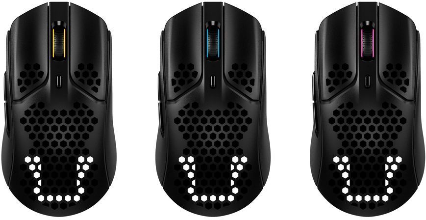 HyperX Миша Pulsefire Haste WL, Black